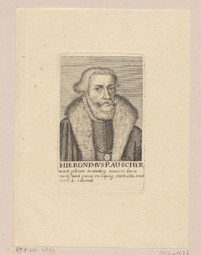 Portrait of Hieronymus Rauscher
