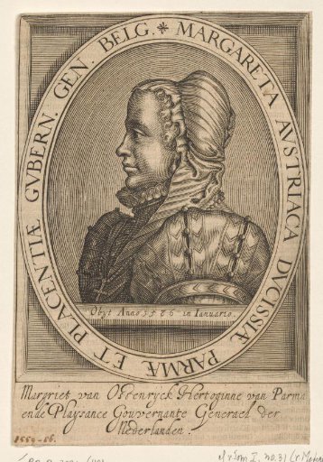 Portrait of Margaret of Parma