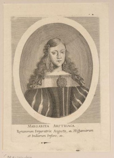 Portrait of Margaretha Theresia of Spain