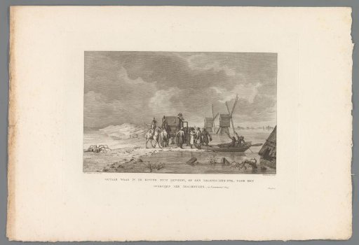 Louis Napoleon on the Dalem Dike, 1809