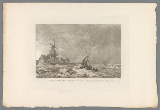Louis Napoleon Sailing from Dalem to Gorinchem, 1809