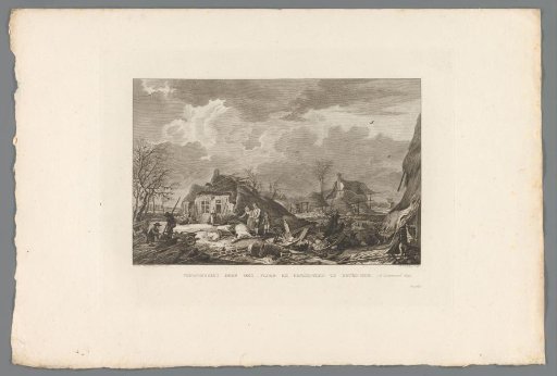 Devastations at Beusichem, 1809