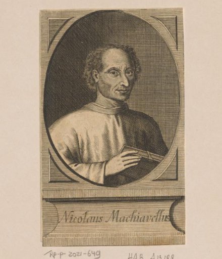 Portrait of Niccolò Machiavelli