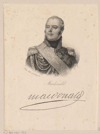 Portrait of Étienne Jacques Joseph Macdonald