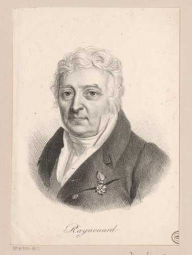 Portrait of François Just Marie Raynouard