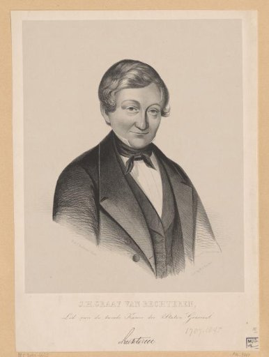 Portrait of Jacob Hendrik Rechteren van Appeltern