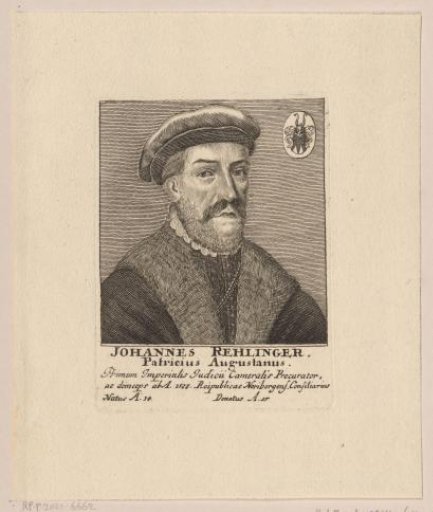 Portrait of Johann von Rehlingen