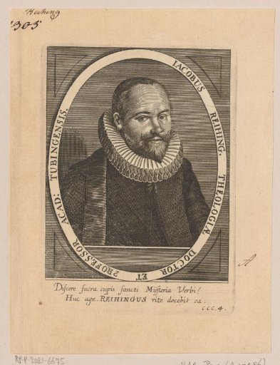 Portrait of Jacob Reihing