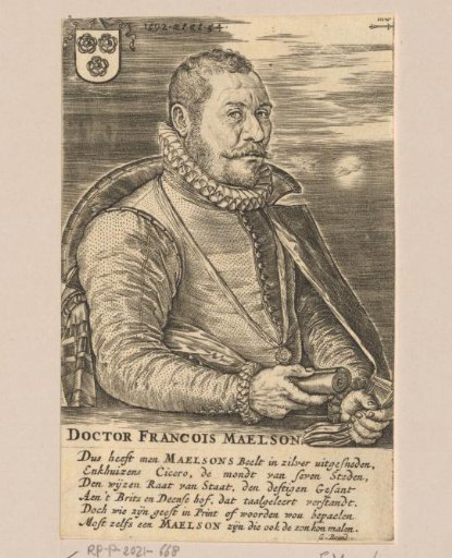 Portrait of François Maelson at the age of 54