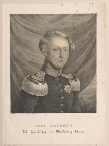 Portrait of Paul Friedrich of Mecklenburg-Schwerin