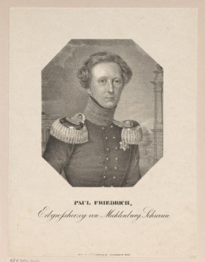Portrait of Paul Friedrich of Mecklenburg-Schwerin
