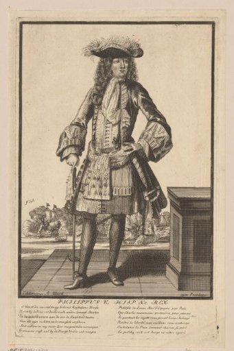 Portrait of Philip V, King of Spain