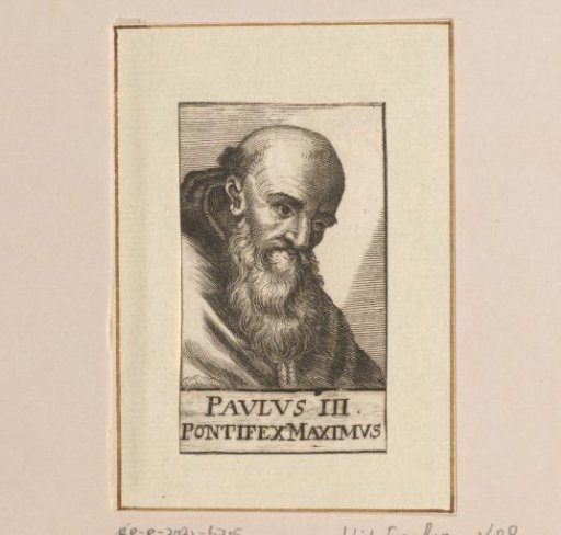 Portrait of Pope Paul III