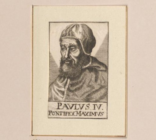 Portrait of Pope Paul IV