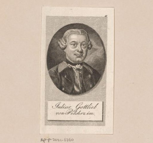 Portrait of Julius Gottlieb von Pelchrzim
