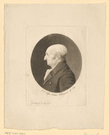 Portrait of Jacob Philipp Pelisson at the age of 64