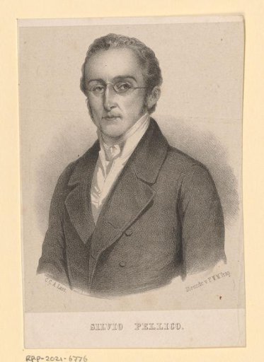 Portrait of Silvio Pellico