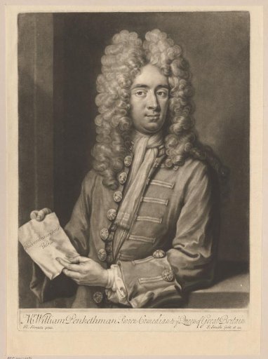 Portrait of William Pinkethman