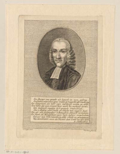 Portrait of Nicolaus Hoogvliet