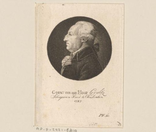Portrait of Cornelis Gijsbertsz. van der Hoop