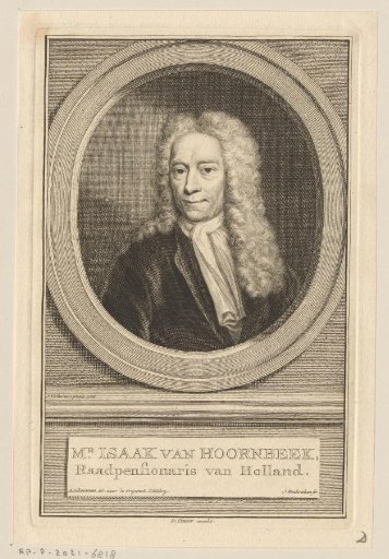 Portrait of Isaak van Hoornbeek