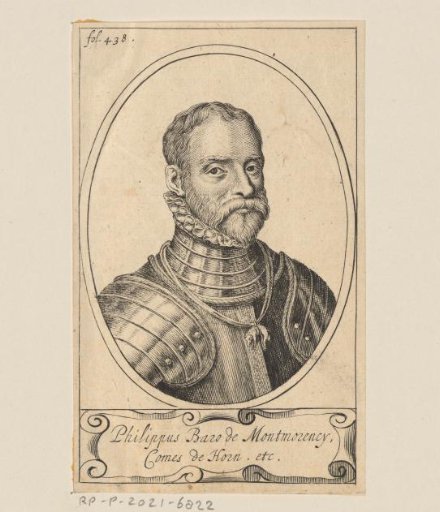 Portrait of Philip of Montmorency, Count of Horn
