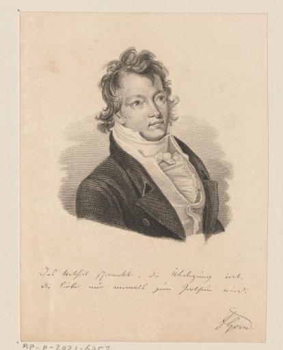 Portrait of Franz Horn