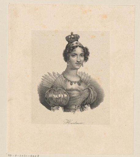 Portrait of Hortense Eugénie de Beauharnais, Queen of Holland