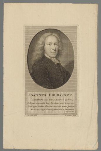 Portrait of Joannes Houbakker