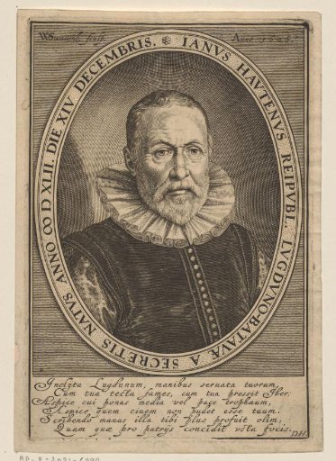 Portrait of Jan van Hout