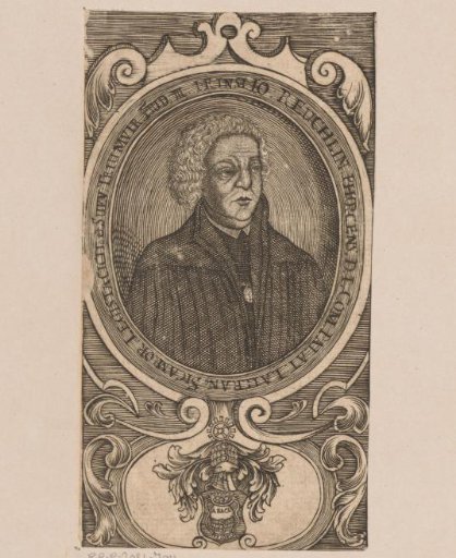 Portrait of Johannes Reuchlin