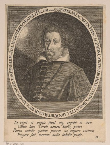 Portrait of Charles of Austria, Prince-Bishop of Breslau and Bishop of Brixen