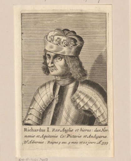 Portrait of Richard I the Lionheart, King of England