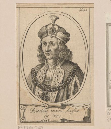 Portrait of Richard III, King of England