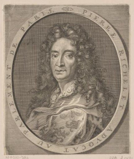 Portrait of César-Pierre Richelet
