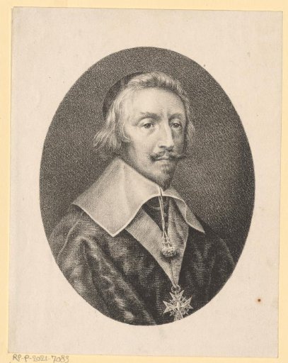 Portrait of Armand-Jean du Plessis, Duke of Richelieu