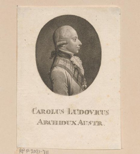 Portrait of Charles Louis John, Governor of the Southern Netherlands