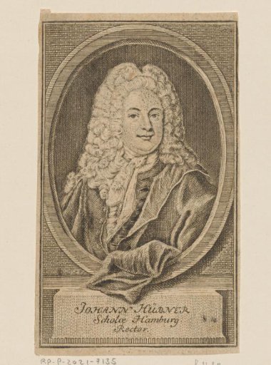 Portrait of Johann Hübner