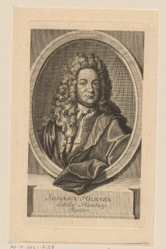 Portrait of Johann Hübner