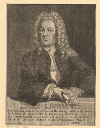 Portrait of Johann Hübner