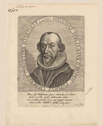 Portrait of Johann Hülsemann