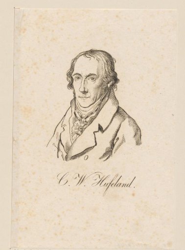 Portrait of Christoph Wilhelm von Hufeland