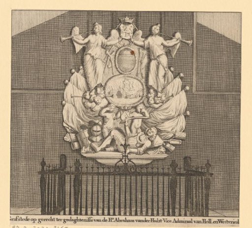 Monumental tomb of Abraham van der Hulst