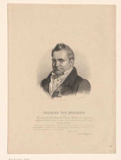 Portrait of Charles Van Hulthem