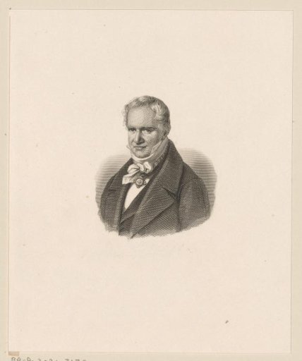 Portrait of Alexander von Humboldt