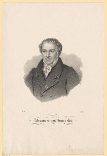 Portrait of Alexander von Humboldt