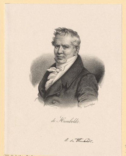 Portrait of Alexander von Humboldt