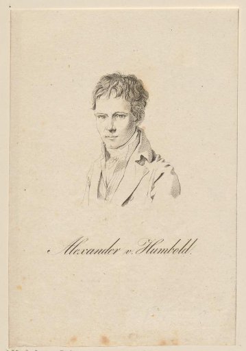 Portrait of Alexander von Humboldt
