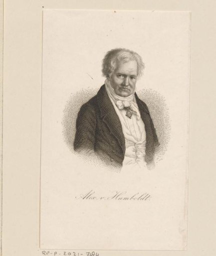 Portrait of Alexander von Humboldt
