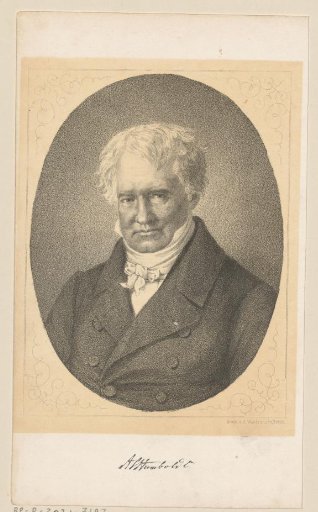 Portrait of Alexander von Humboldt